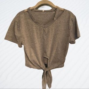 Women's Short Sleeve Crop T-Shirt